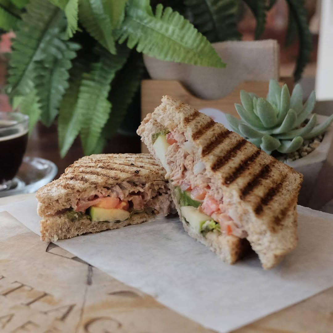 Hearty meal at Santiago's Café